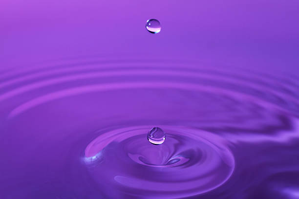 istock Stop action photo of water drop with reflection 518357906