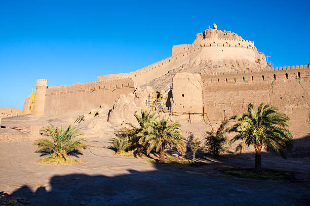 istock Fortification walls of ancient citadel Bam 518358551