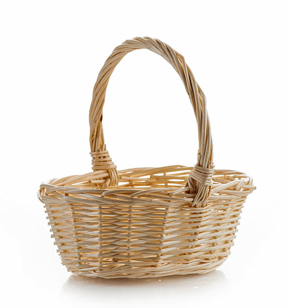 istock wooden basket on white background 518358746