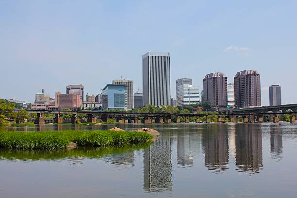 istock Richmond, Virginia Skyline Above the James River 518358889