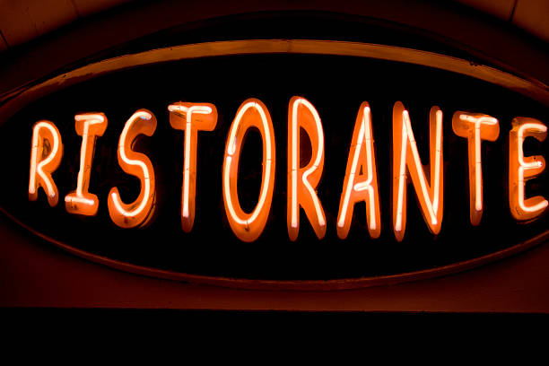istock Neon Sign Announcing 