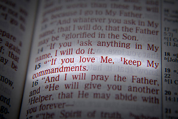 istock If you love Me, keep My commandments 518360790