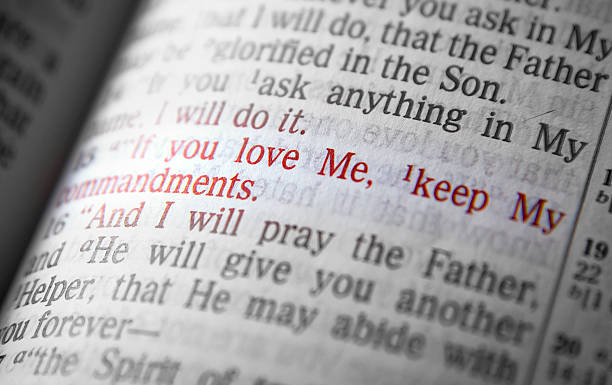 istock If you love Me, keep My commandments 518360900