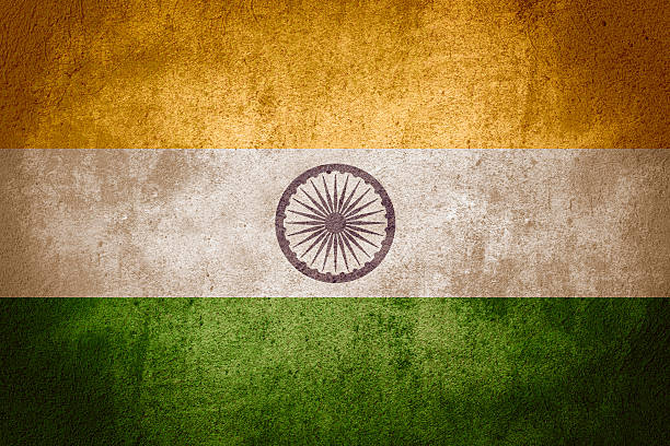flag of India stock photo