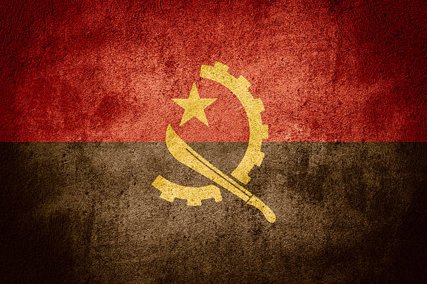 istock flag of Angola 518369372
