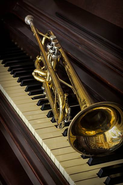 istock Old Trumpet Piano 518370556