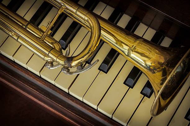 istock Old Trumpet Piano 518370564