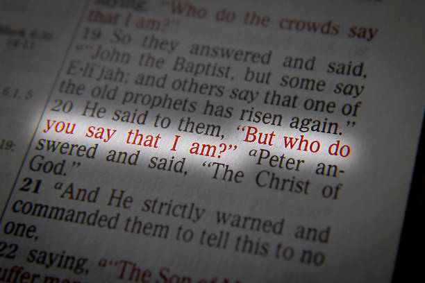 istock But who do you say that I am? 518372400