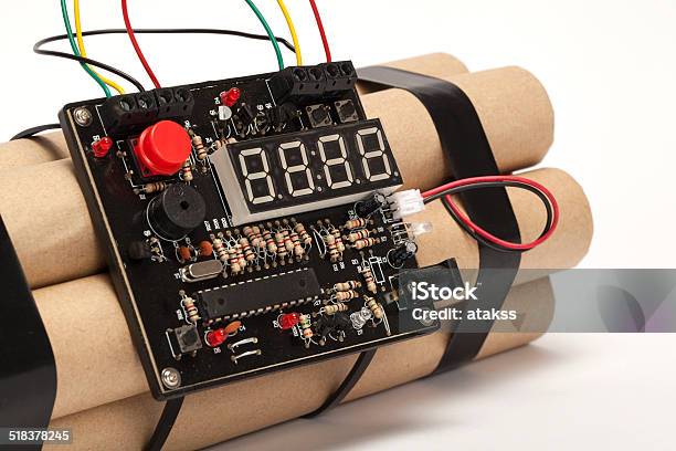Bomb Stock Photo - Download Image Now - Bomb, Bombing, Clock - iStock