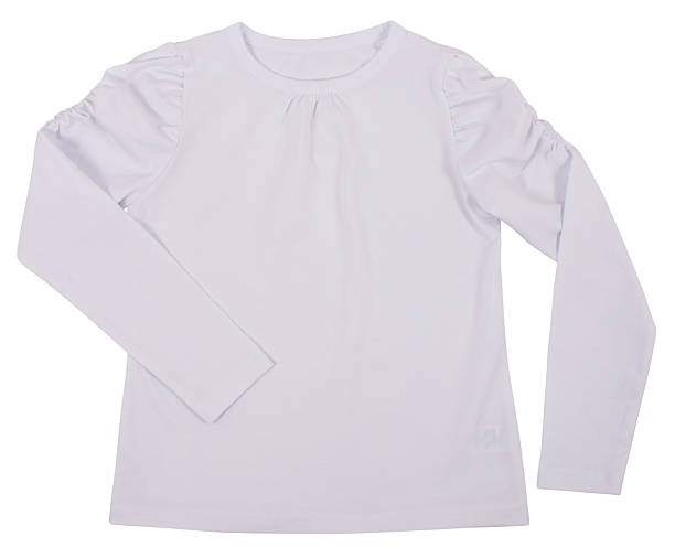 istock Child blouse isolated on white background 518380181