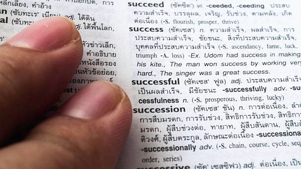 istock Dictionary Thai-English 518380881