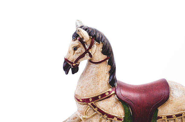 istock Christmas rocking horse 518382472