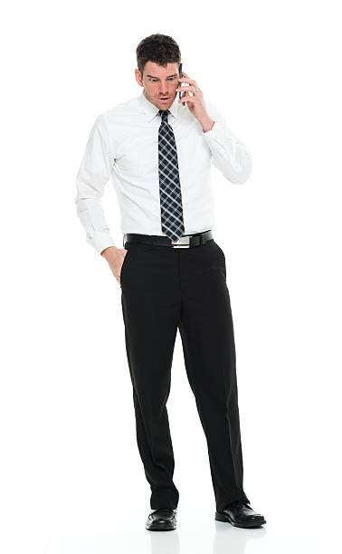 istock Businessman talking on phone 518383600