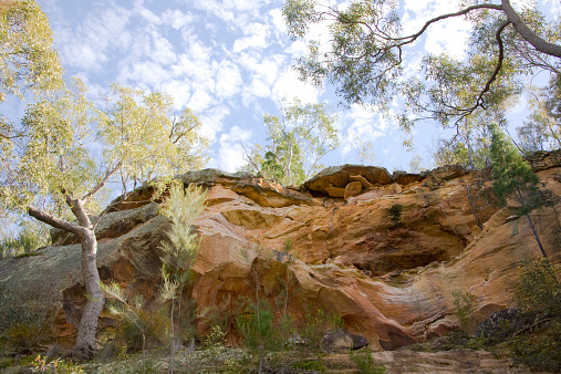 aborginal caves nearCoonabarabran Nsw Australia location secret \