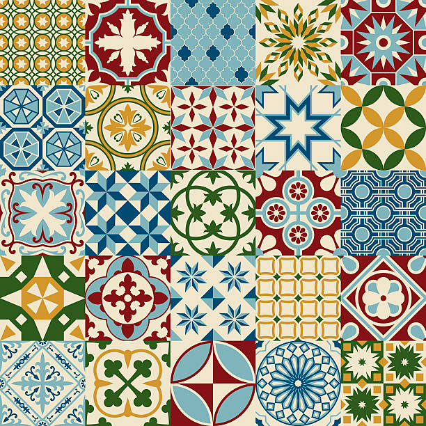 Texturas de mosaicos