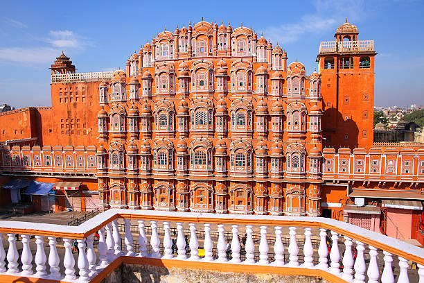 hawa mahal palais de le vents à jaipur, rajasthan - hawa photos et images de collection