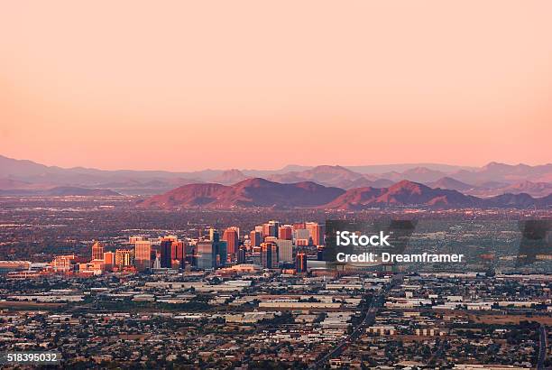 Phoenix Arizona Stock Photo - Download Image Now - Phoenix - Arizona, Arizona, Urban Skyline