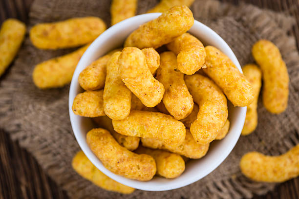 istock Heap of Peanut Puffs 518396478