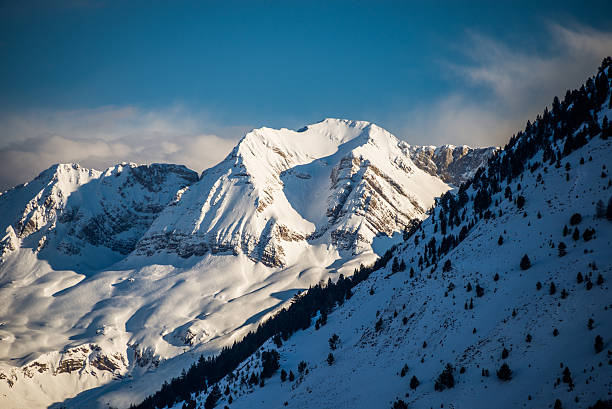 Mountains from formigal winter resort.