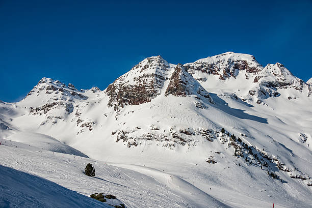 istock Mountains from formigal winter resort. 518396928
