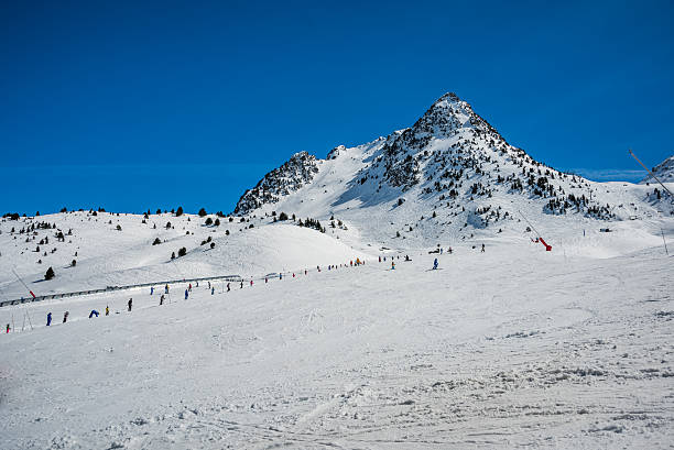 istock Mountains from formigal winter resort. 518397508
