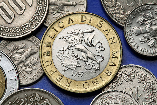 istock Coins of San Marino 518399833