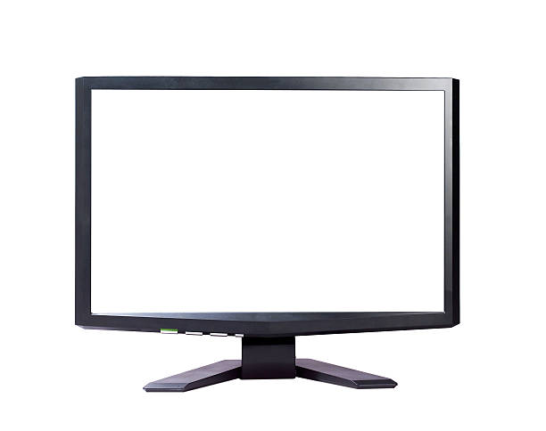 istock Modern widescreen tv lcd monitor 518399921