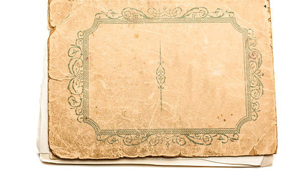 istock The ancient book isolated on white background 518400319