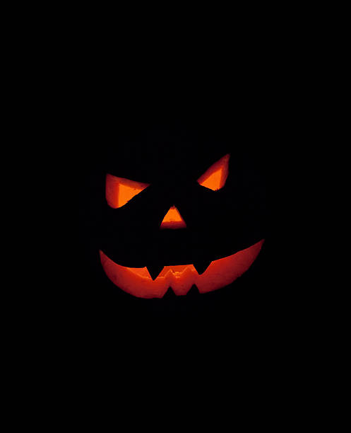 Halloween Pumpkin - with clipping path stock photo
