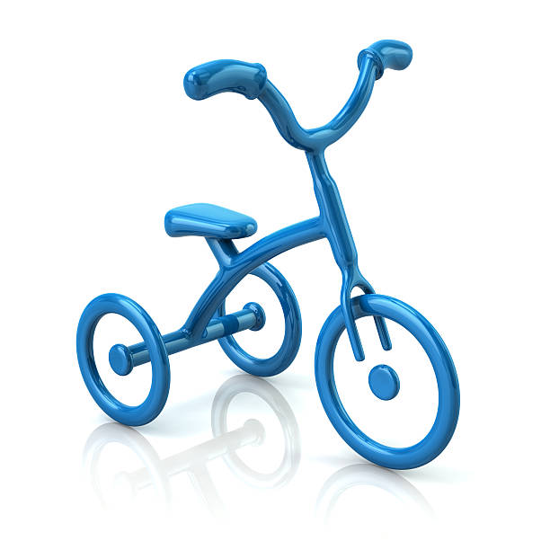 istock Tricycle isolated on white background 518408324