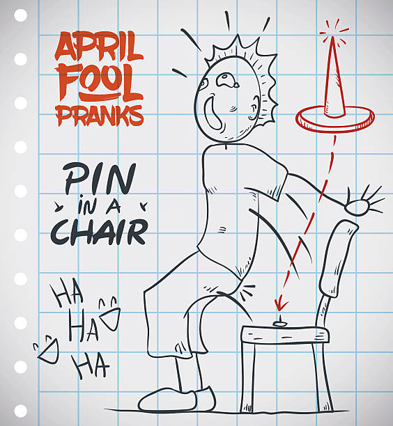 istock Pin in Chair Prank for April Fools' Day 518413572