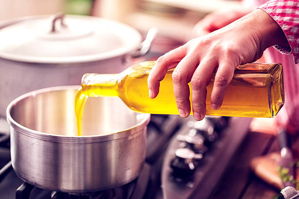 istock Pouring Olive Oil in a Cooking Pot 518413936