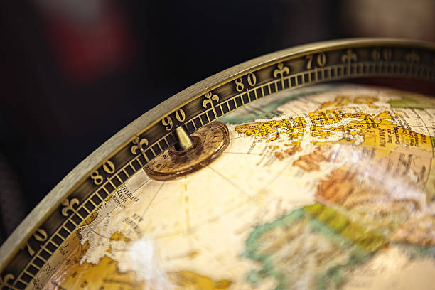 istock close up of old globe 518422694