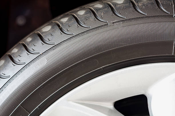 istock Car tire close up 518425648
