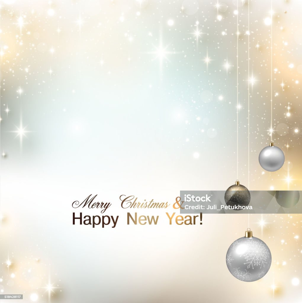 Elegant glänzende Weihnachten Hintergrund mit Platz für text.  Vektor ich - Lizenzfrei 2015 Vektorgrafik