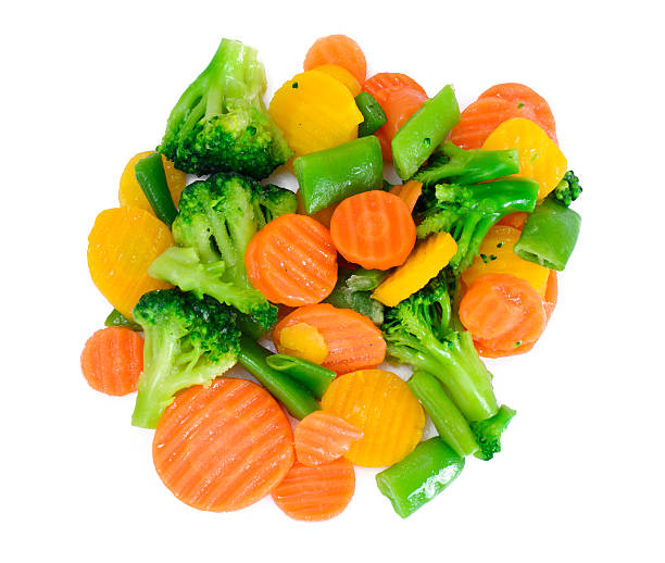 istock Steamed Vegetables Potatoes, Carrots, Cauliflower, Broccoli 518429104