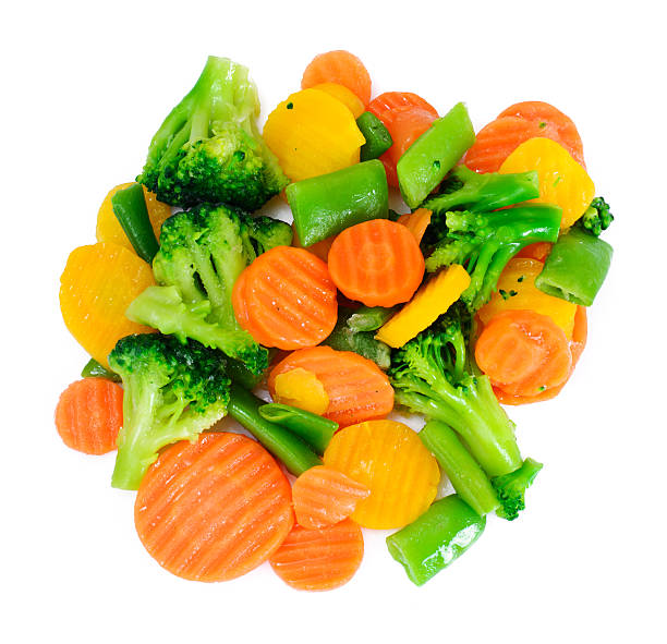 istock Steamed Vegetables Potatoes, Carrots, Cauliflower, Broccoli 518429224