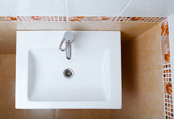 istock wash sink in a bathroom 518432106
