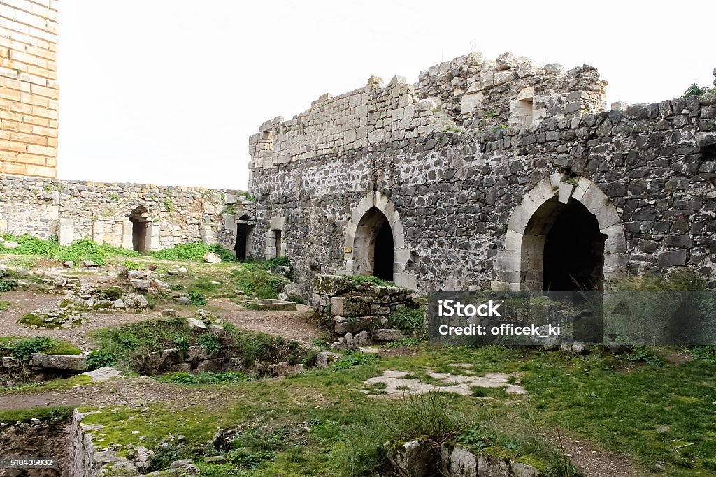 Krak des Chevaliers, Siria - Foto de stock de Asentamiento humano libre de derechos