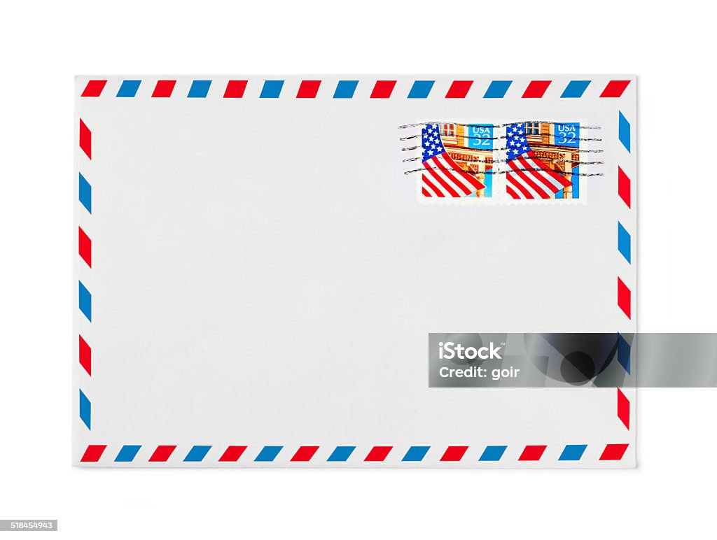 Envelope Envelope on white background Envelope Stock Photo