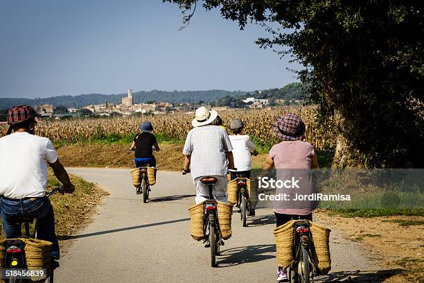 Electric Bike Ride Stock Photo - Download Image Now - Cycling, Activity, Autumn