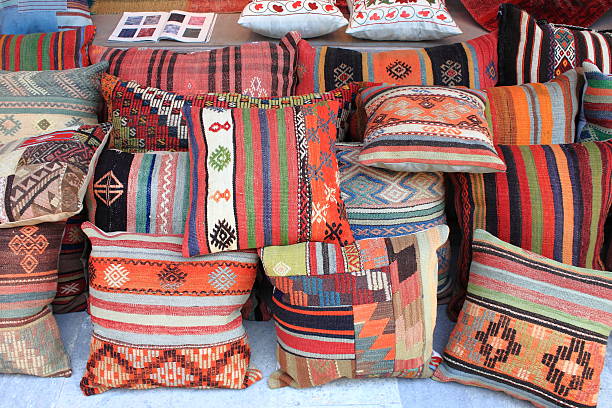 istock Cushions shop in Istanbul 518460926