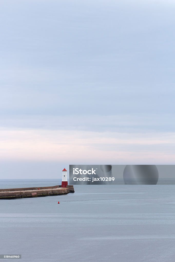 Berwick upon Tweed - Lighthouse Berwick upon Tweed Stock Photo