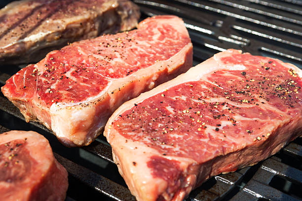 Pork tenderloins grilling bbq