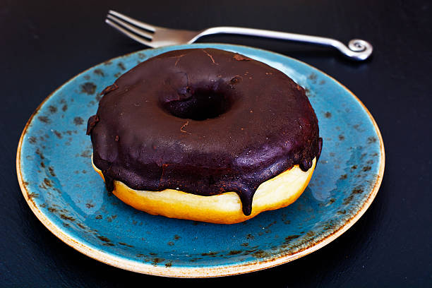 istock Delicious Sweet Chocolate Donut 518465538