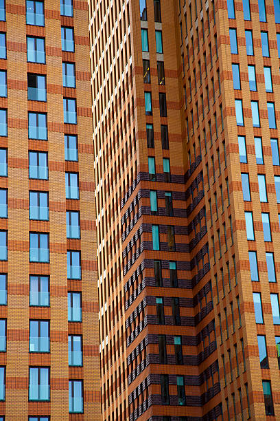 istock View at office buildings made of bricks 518467303