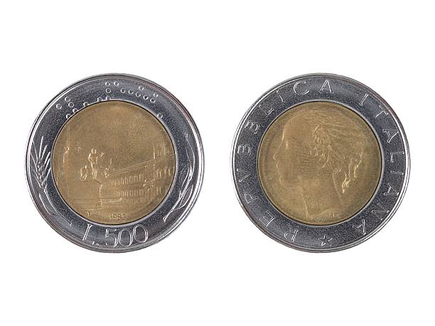 istock 500 Italian liras coin 518468204
