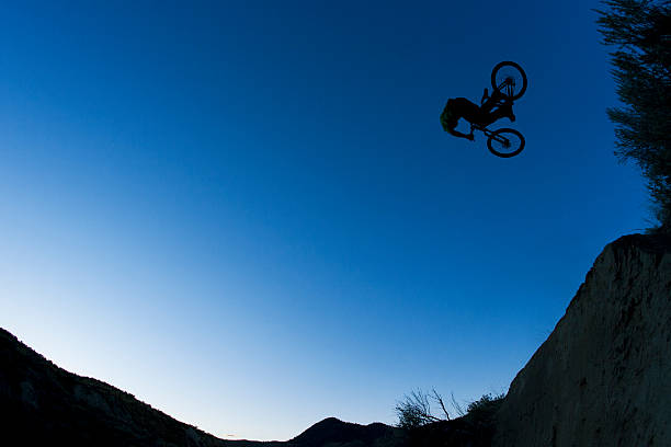 istock Mountain Bike Jump 518469166