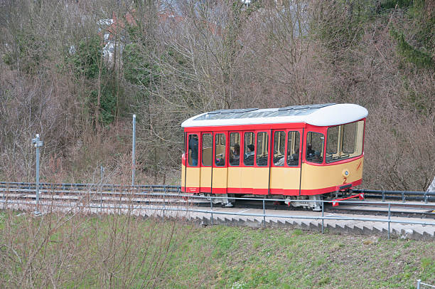 Mountain railway in Karlsruhe Durlach Mountain railway in Karlsruhe Durlach karlsruhe durlach stock pictures, royalty-free photos & images