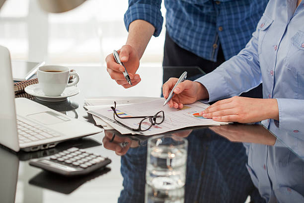 istock Business people in the office 518471998